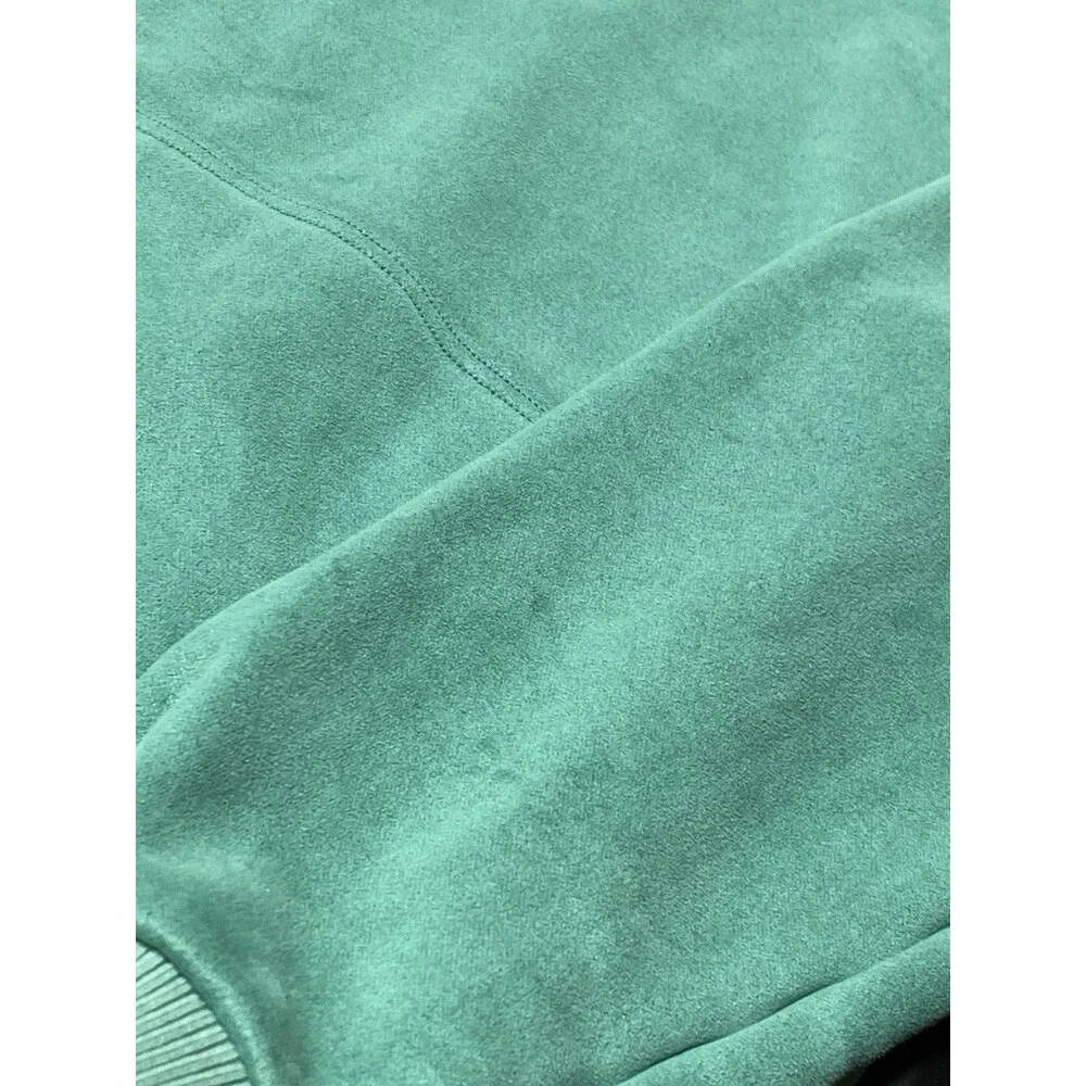Vintage Adidas Equipment Sweatshirt 1/2 Zip Large Men's 90s Pullover Teal